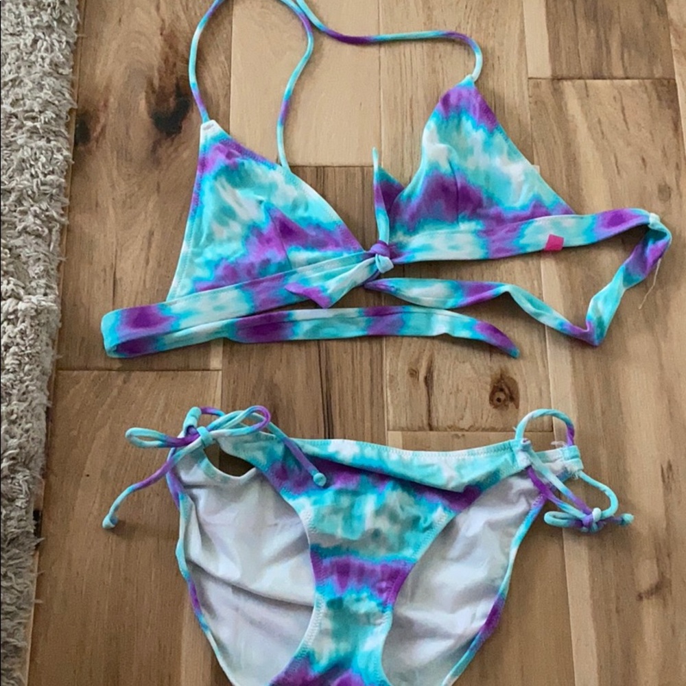 Tie dye bikini